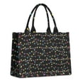 thumbnail image 1 of Large Capacity Tote Bag,Multicolor Christmas Light Pattern Handbag Fashion Luxury Tote Bag,15.7"x13"x 5.1" Inches,Laptop Compatible, 1 of 6