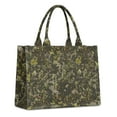 thumbnail image 1 of Large Capacity Tote Bag,Olive Green Camo Mottled Pattern Handbag Fashion Luxury Tote Bag,15.7"x13"x 5.1" Inches,Laptop Compatible, 1 of 6