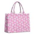 thumbnail image 1 of Large Capacity Tote Bag,Pink Baseballs Pattern Handbag Fashion Luxury Tote Bag,15.7"x13"x 5.1" Inches,Laptop Compatible, 1 of 6