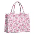 thumbnail image 1 of Large Capacity Tote Bag,Pink Breast Cancer Handbag Fashion Luxury Tote Bag,15.7"x13"x 5.1" Inches,Laptop Compatible, 1 of 2
