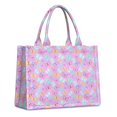 thumbnail image 1 of Large Capacity Tote Bag,Pink Butterfly Pattern Handbag Fashion Luxury Tote Bag,15.7"x13"x 5.1" Inches,Laptop Compatible, 1 of 6