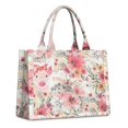 thumbnail image 1 of Large Capacity Tote Bag,Pioneer Flower Floral Print Pattern Handbag Fashion Luxury Tote Bag,15.7"x13"x 5.1" Inches,Laptop Compatible, 1 of 6