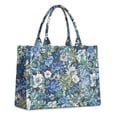 thumbnail image 1 of Large Capacity Tote Bag,Pioneer Flower Floral Print Pattern Handbag Fashion Luxury Tote Bag,15.7"x13"x 5.1" Inches,Laptop Compatible, 1 of 6