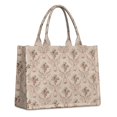 thumbnail image 1 of Large Capacity Tote Bag,Pioneer Flower Floral Print Pattern Handbag Fashion Luxury Tote Bag,15.7"x13"x 5.1" Inches,Laptop Compatible, 1 of 6