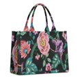 thumbnail image 1 of Large Capacity Tote Bag,Pioneer Flower Floral Print Pattern Handbag Fashion Luxury Tote Bag,15.7"x13"x 5.1" Inches,Laptop Compatible, 1 of 6
