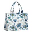 thumbnail image 1 of Large Capacity Tote Bag,Pioneer Flower Floral Print Pattern Handbag Fashion Luxury Tote Bag,15.7"x13"x 5.1" Inches,Laptop Compatible, 1 of 6
