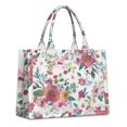 thumbnail image 1 of Large Capacity Tote Bag,Pioneer Flower Floral Print Pattern Handbag Fashion Luxury Tote Bag,15.7"x13"x 5.1" Inches,Laptop Compatible, 1 of 6