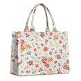 thumbnail image 1 of Large Capacity Tote Bag,Pioneer Flower Floral Print Pattern Handbag Fashion Luxury Tote Bag,15.7"x13"x 5.1" Inches,Laptop Compatible, 1 of 6