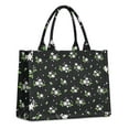 thumbnail image 1 of Large Capacity Tote Bag,Pioneer Flower Floral Print Pattern Handbag Fashion Luxury Tote Bag,15.7"x13"x 5.1" Inches,Laptop Compatible, 1 of 6