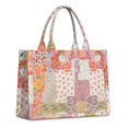 thumbnail image 1 of Large Capacity Tote Bag,Pioneer Flower Floral Print Pattern Handbag Fashion Luxury Tote Bag,15.7"x13"x 5.1" Inches,Laptop Compatible, 1 of 6