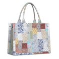 thumbnail image 1 of Large Capacity Tote Bag,Pioneer Flower Floral Print Pattern Handbag Fashion Luxury Tote Bag,15.7"x13"x 5.1" Inches,Laptop Compatible, 1 of 6