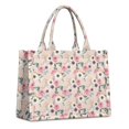 thumbnail image 1 of Large Capacity Tote Bag,Pioneer Flower Floral Print Pattern Handbag Fashion Luxury Tote Bag,15.7"x13"x 5.1" Inches,Laptop Compatible, 1 of 6