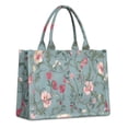 thumbnail image 1 of Large Capacity Tote Bag,Pioneer Flower Floral Print Pattern Handbag Fashion Luxury Tote Bag,15.7"x13"x 5.1" Inches,Laptop Compatible, 1 of 6
