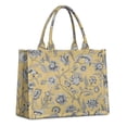 thumbnail image 1 of Large Capacity Tote Bag,Pioneer Flower Floral Print Pattern Handbag Fashion Luxury Tote Bag,15.7"x13"x 5.1" Inches,Laptop Compatible, 1 of 6