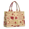 thumbnail image 1 of Large Capacity Tote Bag,Pioneer Flower Floral Print Pattern Handbag Fashion Luxury Tote Bag,15.7"x13"x 5.1" Inches,Laptop Compatible, 1 of 6