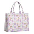 thumbnail image 1 of Large Capacity Tote Bag,Princess Rainbow Castle Pattern Handbag Fashion Luxury Tote Bag,15.7"x13"x 5.1" Inches,Laptop Compatible, 1 of 6