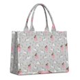 thumbnail image 1 of Large Capacity Tote Bag,Princess Unicorn Butterfly Pattern Handbag Fashion Luxury Tote Bag,15.7"x13"x 5.1" Inches,Laptop Compatible, 1 of 6