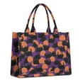 thumbnail image 1 of Large Capacity Tote Bag,Purple Halloween Black Cats and Pumpkins Handbag Fashion Luxury Tote Bag,15.7"x13"x 5.1" Inches,Laptop Compatible, 1 of 6