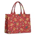thumbnail image 1 of Large Capacity Tote Bag,Red Christmas Gingerbread Man Pattern Handbag Fashion Luxury Tote Bag,15.7"x13"x 5.1" Inches,Laptop Compatible, 1 of 6