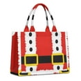thumbnail image 1 of Large Capacity Tote Bag,Red Christmas Santa Costume Pattern Handbag Fashion Luxury Tote Bag,15.7"x13"x 5.1" Inches,Laptop Compatible, 1 of 6