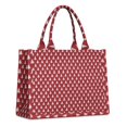 thumbnail image 1 of Large Capacity Tote Bag,Red Christmas Tree Pattern Handbag Fashion Luxury Tote Bag,15.7"x13"x 5.1" Inches,Laptop Compatible, 1 of 6