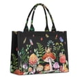 thumbnail image 1 of Large Capacity Tote Bag,Red Mushroom Snail Black Pattern Handbag Fashion Luxury Tote Bag,15.7"x13"x 5.1" Inches,Laptop Compatible, 1 of 6