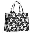 thumbnail image 1 of Large Capacity Tote Bag,Smiling Ghosts Halloween Pattern Handbag Fashion Luxury Tote Bag,15.7"x13"x 5.1" Inches,Laptop Compatible, 1 of 6