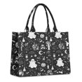 thumbnail image 1 of Large Capacity Tote Bag,Vintage Halloween Elements Pattern Handbag Fashion Luxury Tote Bag,15.7"x13"x 5.1" Inches,Laptop Compatible, 1 of 6