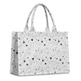 thumbnail image 1 of Large Capacity Tote Bag,White Black Cat Planet Star Moon Pattern Handbag Fashion Luxury Tote Bag,15.7"x13"x 5.1" Inches,Laptop Compatible, 1 of 5