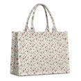 thumbnail image 1 of Large Capacity Tote Bag,White Christmas Star and Gift Pattern Handbag Fashion Luxury Tote Bag,15.7"x13"x 5.1" Inches,Laptop Compatible, 1 of 6