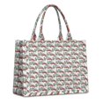 thumbnail image 1 of Large Capacity Tote Bag,White Christmas Truck and Tree Pattern Handbag Fashion Luxury Tote Bag,15.7"x13"x 5.1" Inches,Laptop Compatible, 1 of 6