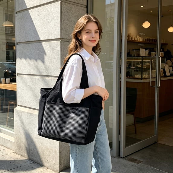 Large Capacity Tote Bag for Women, Gym Tote Bag with Wet Dry Separation and Multi Pocket, Travel Duffle Bag for Women Carry On, Casual Weekender Shoulder Handbag for Daily Use