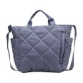 thumbnail image 1 of Large Capacity Tote Bag for Women - Versatile Multi-Way Wear: Shoulder, Crossbody & Handheld - Soft Padded Cloth, Lightweight, Ideal for Students & Commuters, Perfect for Daily Use F, 1 of 8
