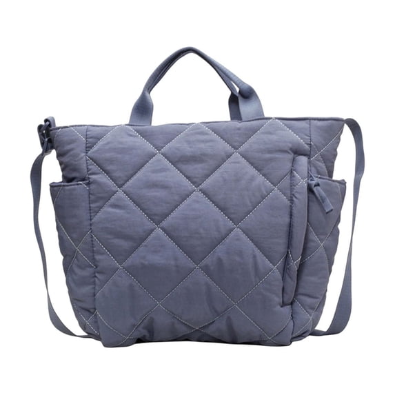 Large Capacity Tote Bag for Women - Versatile Multi-Way Wear: Shoulder, Crossbody & Handheld - Soft Padded Cloth, Lightweight, Ideal for Students & Commuters, Perfect for Daily Use F