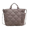 thumbnail image 1 of Large Capacity Tote Bag for Women - Versatile Multi-Way Wear: Shoulder, Crossbody & Handheld - Soft Padded Cloth, Lightweight, Ideal for Students & Commuters, Perfect for Daily Use G, 1 of 7