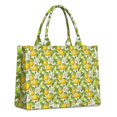 thumbnail image 1 of Large Capacity Tote Bag,Yellow Lemon Fruit Slices Handbag Fashion Luxury Tote Bag,15.7"x13"x 5.1" Inches,Laptop Compatible, 1 of 6