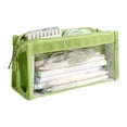 thumbnail image 1 of Large Capacity Transparent Pencil Pouch with Six-Layer Compartments, Durable and Easy-to-Clean Organizer for Stationery Storage and Office Supplies, 1 of 5