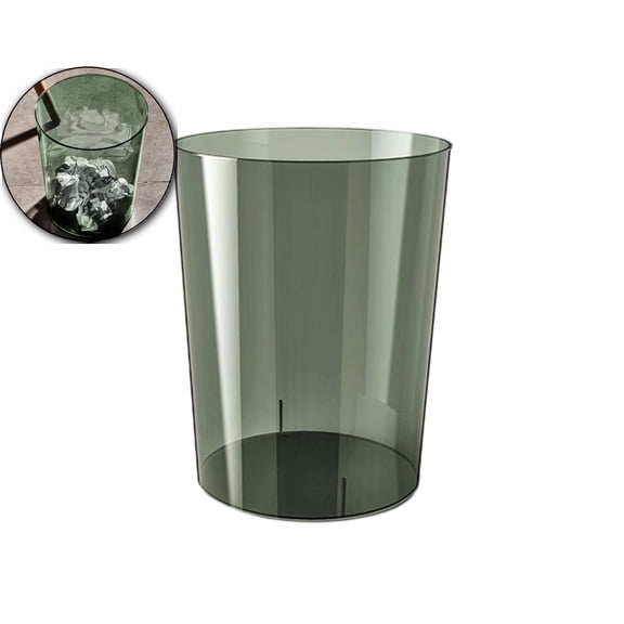 Large Capacity Trash Can, Office Paper Waste Bin, Multicolor Plastic Garbage Can for Home Kitchen Office Use