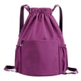 thumbnail image 1 of Large Capacity Travel Backpack - Drawstring Basket, for Mountaineering, Cycling, Sports, 1 of 5