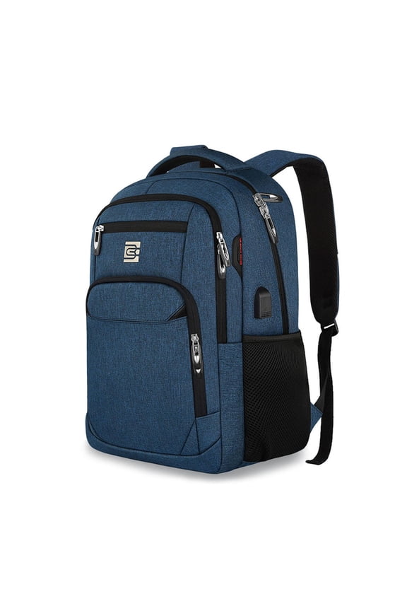 Large Capacity Travel Backpack for Laptop 18 Inch with USB Jack College PC Bag