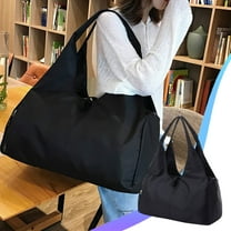 Large Capacity Travel Bag Hand Carry Duffel Bag Dry Wet Separation Fitness Bag Portable Luggage with Trolley Attachment Boarding Bag