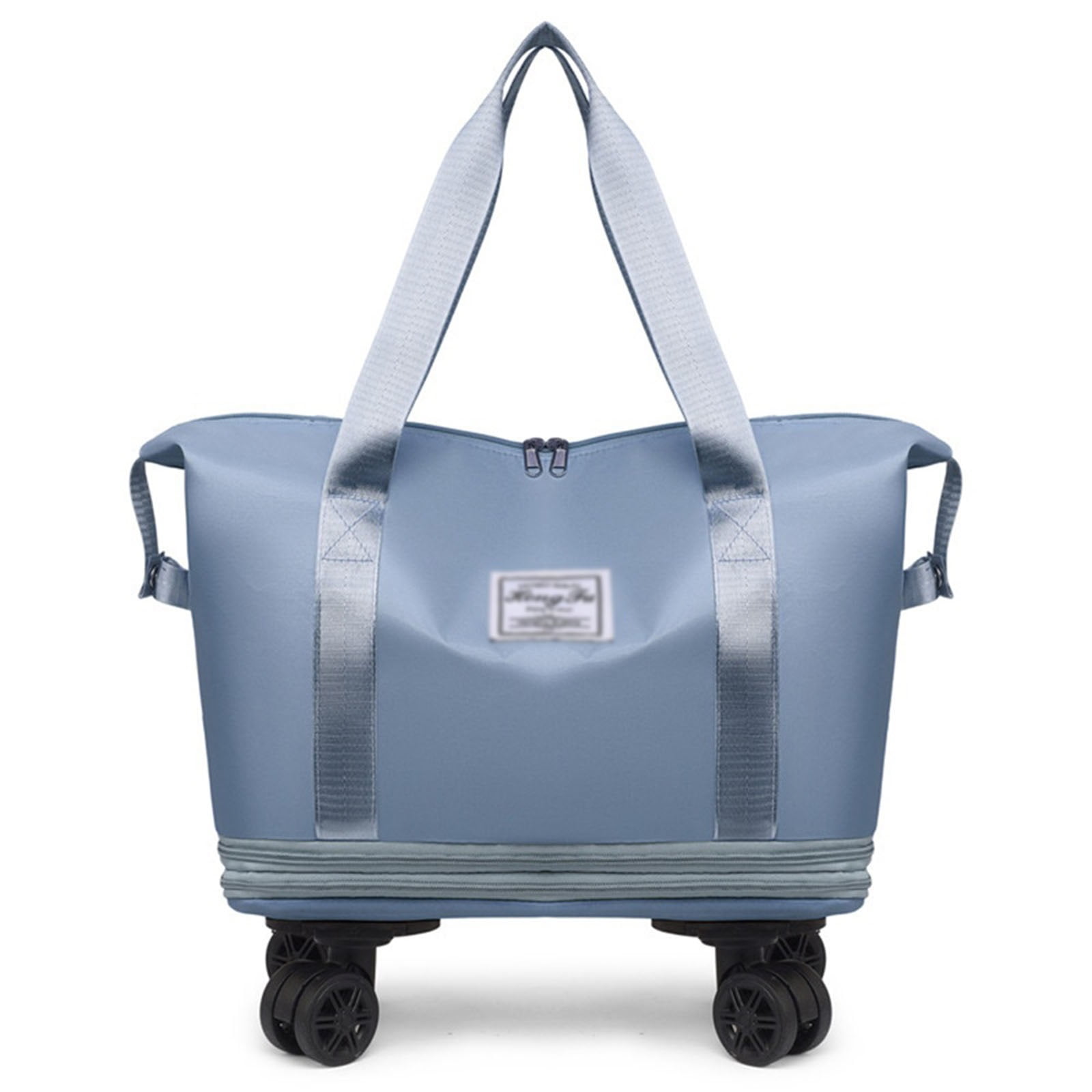 Large Capacity Travel Bag with Wheels, Universal Wheel Removable, Expandable Foldable Duffle Bag