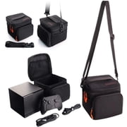 Large Capacity Travel Case for Steam Machine with Detachable Shoulder Strap | Large Capacity, Travel Bag Multiple Storage Pockets for Steam Controllers, Cables,