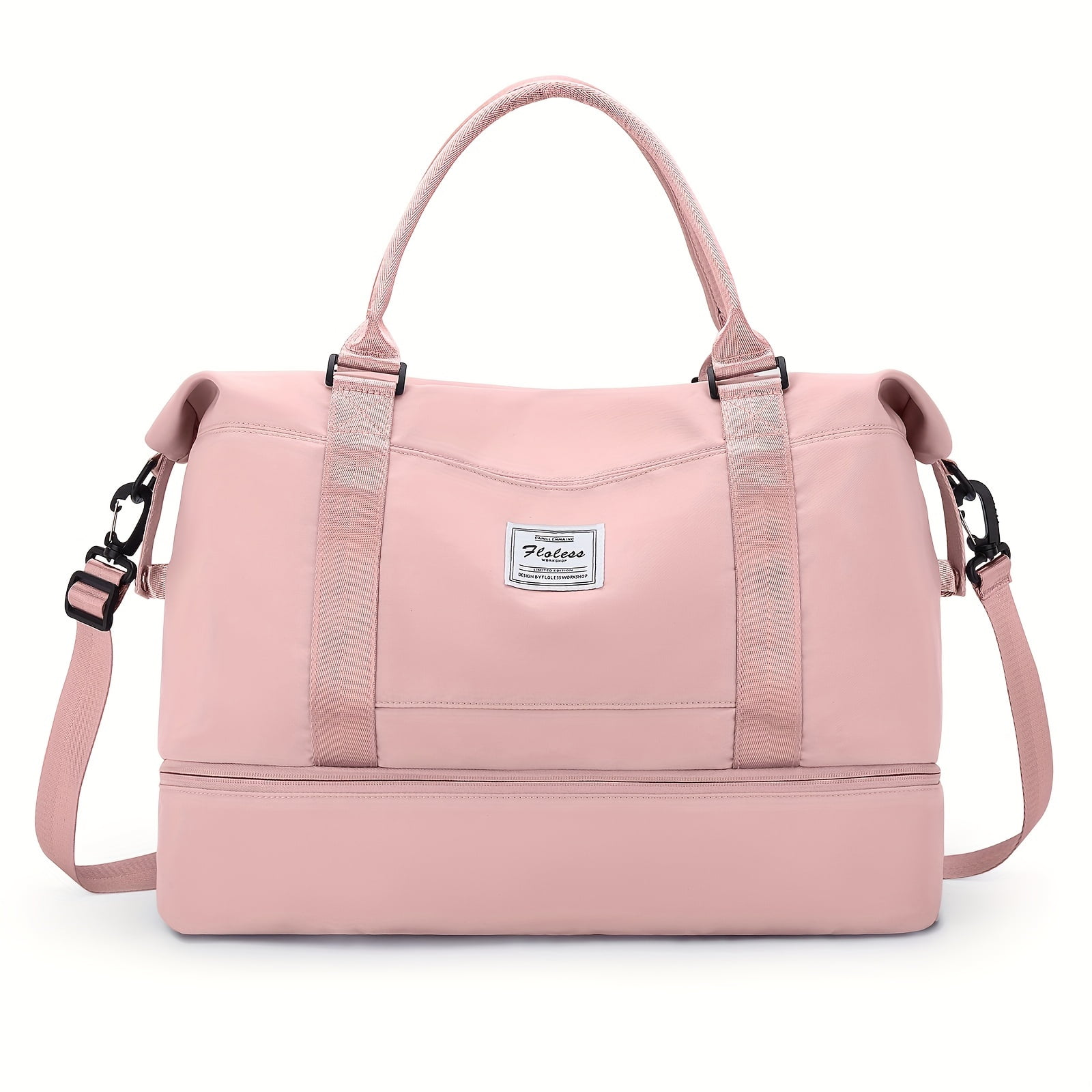 Large Capacity Travel Luggage Bag Versatile Carry On Duffle Bag For