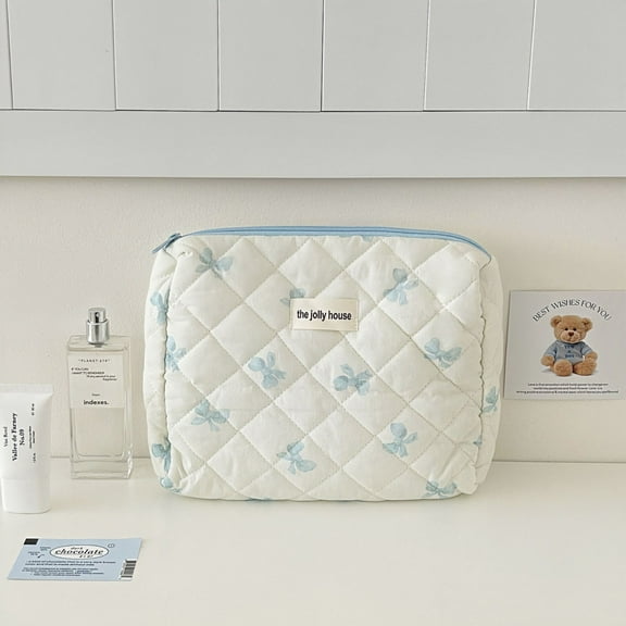 Large Capacity Travel Makeup Bag - Portable Cosmetics Storage Handbag with High Value