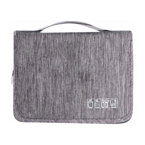 Large Capacity Travel Toiletries Bag for Men - Business Trip Portable Makeup Kit with Dry and Wet Separation Storage Solutions
