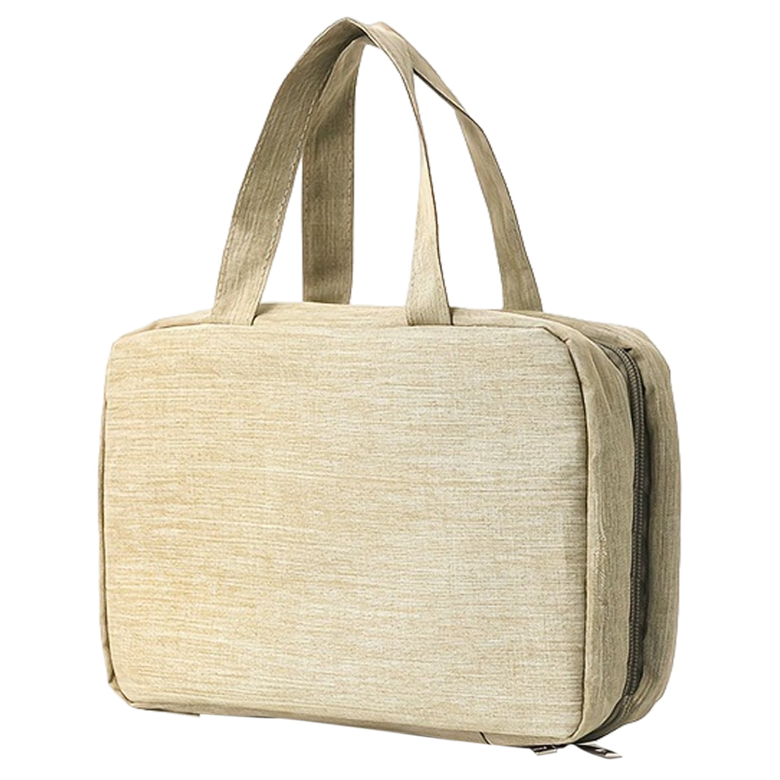 Convely Toiletry Bag, 4-in-1 Puffy Multi-Functional Toiletry Bag, Large Capacity Wide-Open Travel Cosmetic Bags, With Handle For Accessories, Essentials, Toiletries (Beige