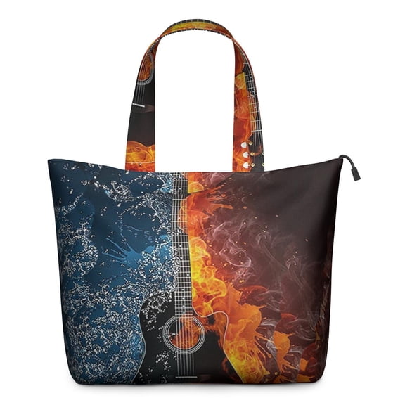 Large Capacity Travel Tote Bag with Softball Volleyball Sports Prints Lightweight Weekender Bag for Kids Teen Athletes