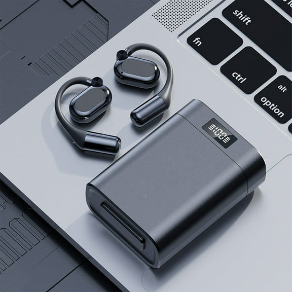 Large Capacity True Wireless Earphones, Fast Charging, Built-in Battery, Sports Bluetooth, Led Lighting, Mobile Power Bank, for Gym Workouts, Emergency Power, Outdoor Activities, Vsgery