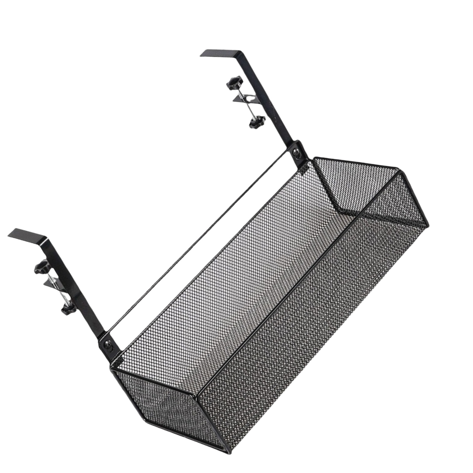 Large Capacity Under Desk Storage Basket Home and Office Desk Under Basket Organizers Easy Removal Holder Rack